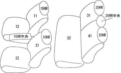 Clazzio クラッツィオ シートカバー L ライン REX ハイブリッド A202F R7 6～ ED-6592 BRIGHTFACE_UK