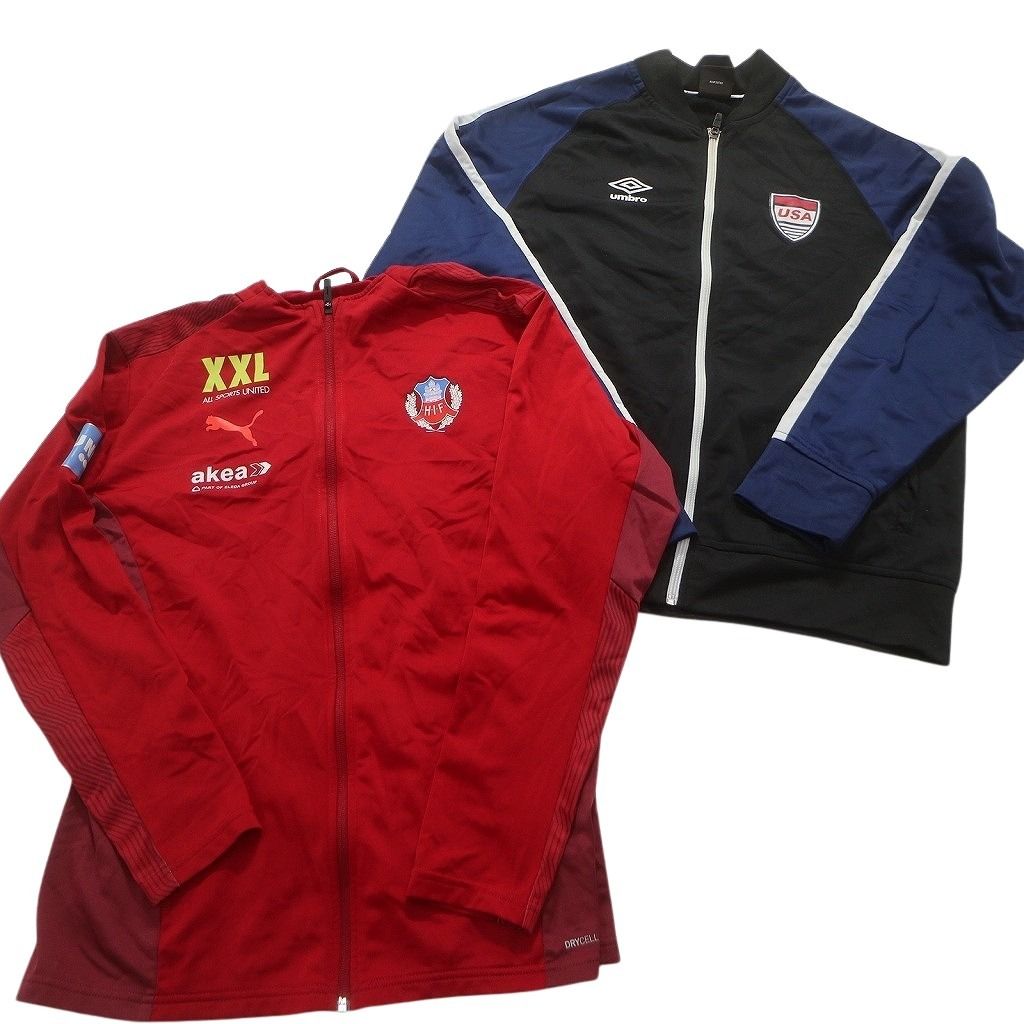古着卸 まとめ売り スポーツブランドMIX フルジップ ジャージ