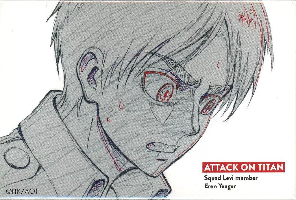 バッジ・ピンズ エレン・イェーガー(うつむき) 「進撃の巨人 WIT