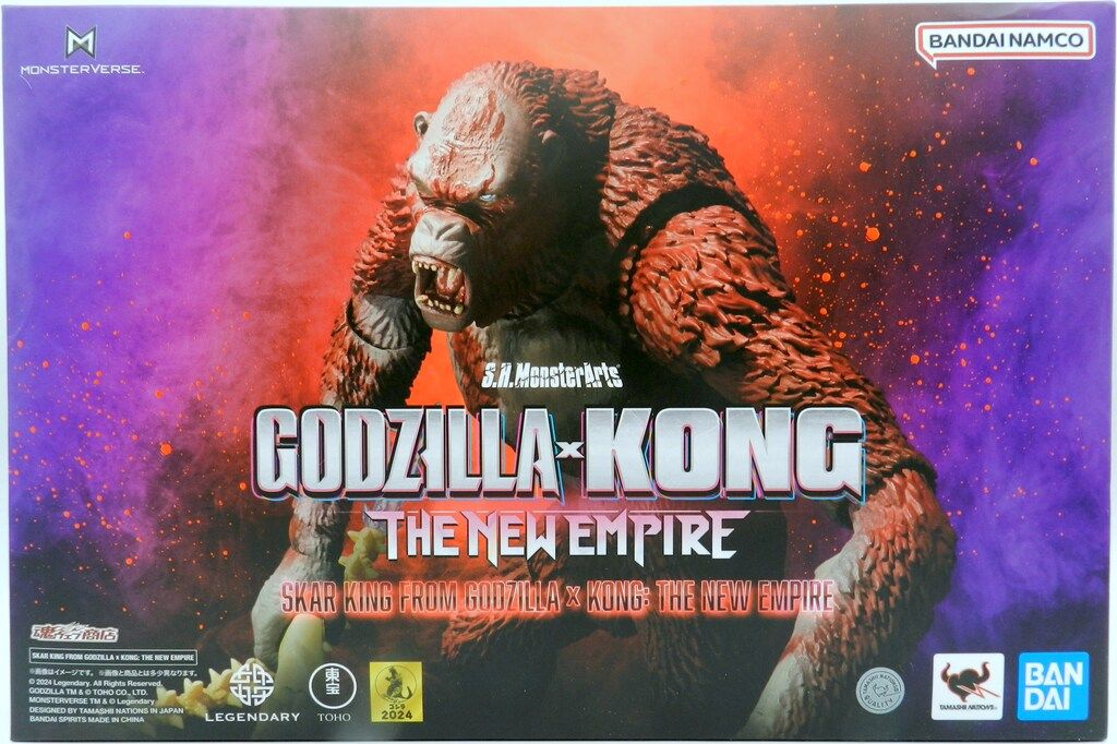 BANDAI SPIRITS S.H.MonsterArts SKAR KING FROM GODZILLA × KONG: THE NEW EMPIRE