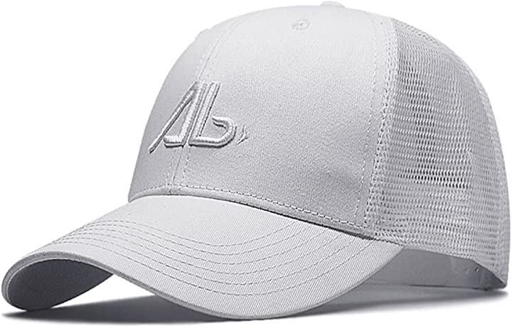 Laquest ラクエスト 深め メッシュ キャップ 帽子 大きいサイズ( ホワイト・ロゴあり, 2XL) メルカリShops