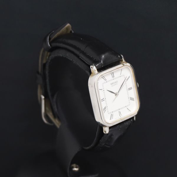 稼働品 SEIKO セイコー 腕時計 白文字盤 スクエア 6531-5130 稼働 QZ セイコー 6531-5130 白文字盤 レディース腕時計 2000000 NSK