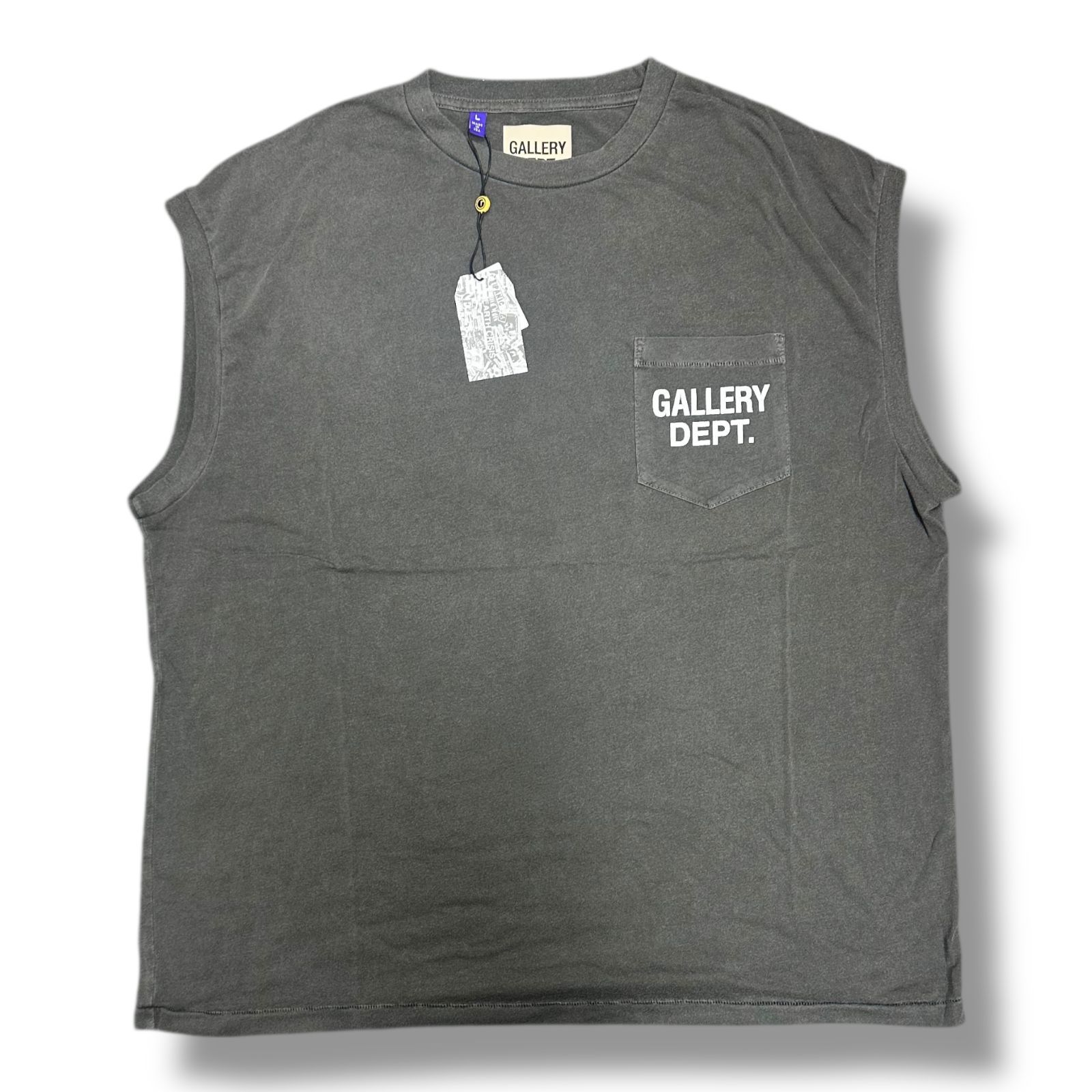参考上代66000円 未使用品 GALLERY DEPT. AUGI SLEEVELESS TEE