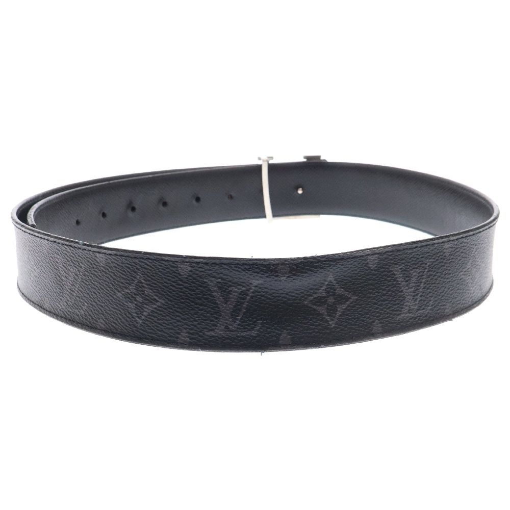 美品✨　ルイヴィトン モノグラム サンチュール エクリプス LVロゴ　ブラック LOUIS VUITTON (ルイヴィトン) モノグラムエクリプス サンチュール LV