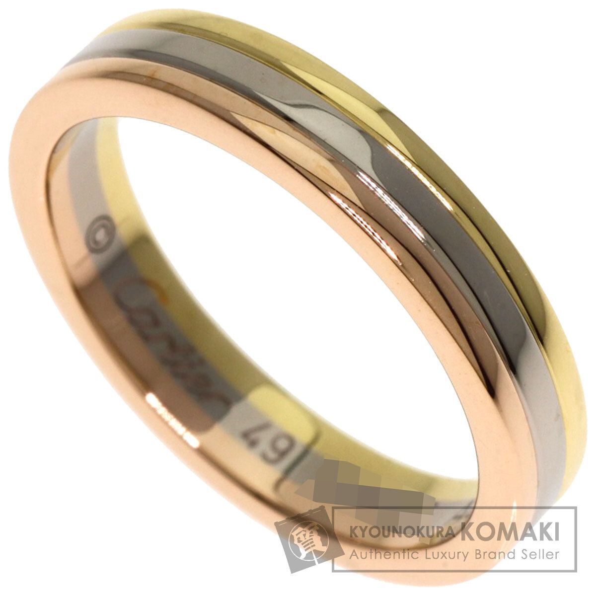 CARTIER カルティエ ラブリング #47 リング・指輪 K18WG レディース  