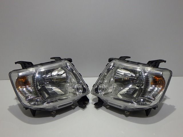 コーティング加工済 H91W オッティ EKワゴン 後期 ヘッドライト左右 ハロゲン LE04D 6119 250513041