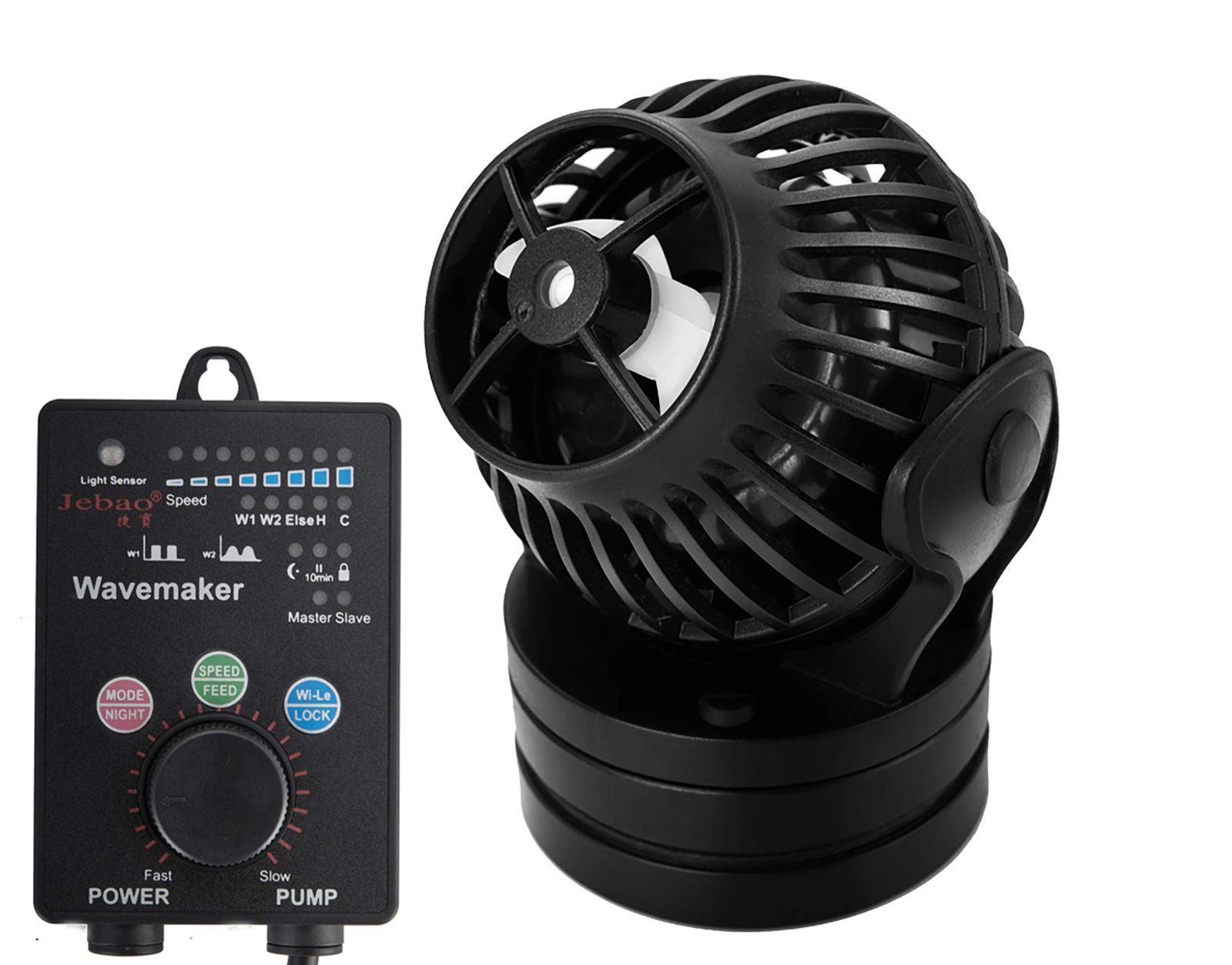 METIS OW10 ウェーブポンプ 水流ポンプ 水中ポンプ 水槽ポンプ アクアリウム ワイヤレス 回転式 水槽循環ポンプ 強力 安定 波メーカー 淡水 海水 マグネット吸盤 OW10 4000L|H WIFIアプリ機能無し