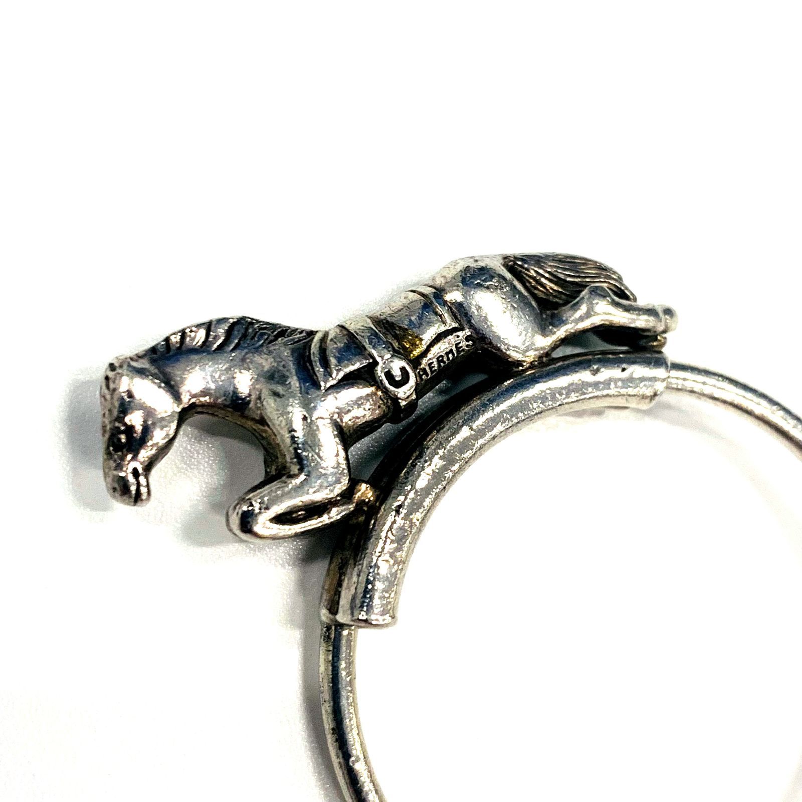 Vintage】HERMES ホースビット キーリング HERMES エルメス