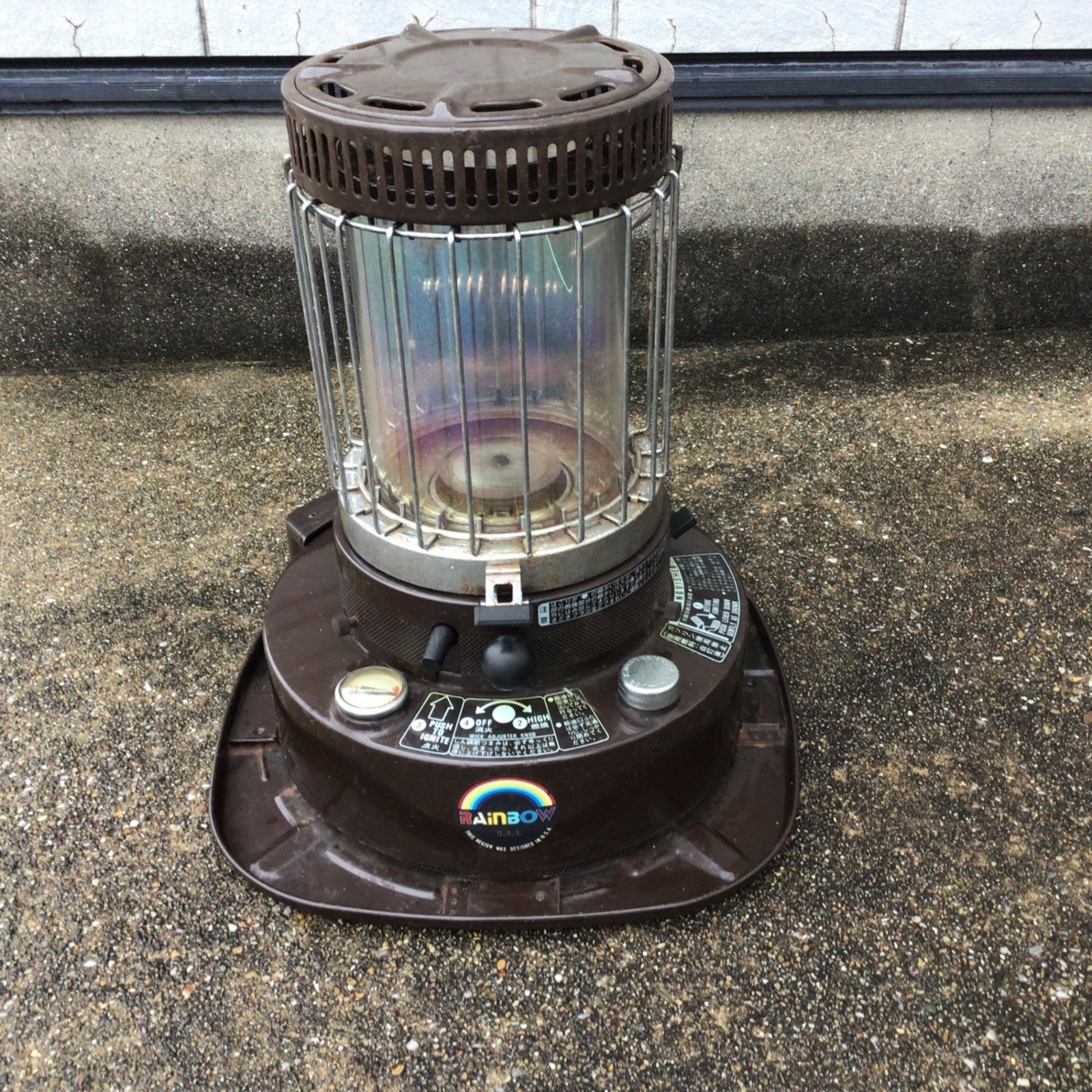 トヨトミ RAINBOW U.S.A. RB-2 レトロストーブ ジャンク トヨトミ RAINBOW U.S.A. RB-2 レトロストーブ ジャンク トヨトミ