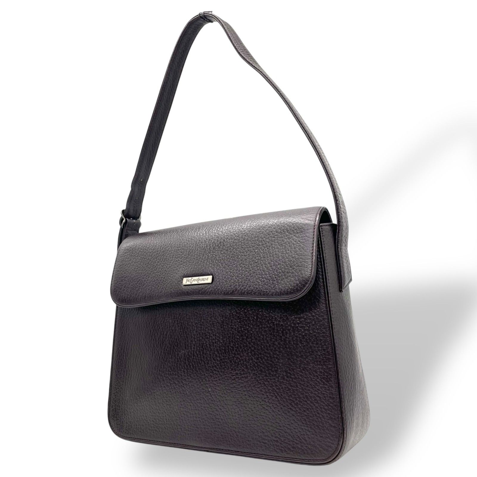 美品 Yves Saint Laurent イヴ・サンローラン ショルダーバッグ ワン  