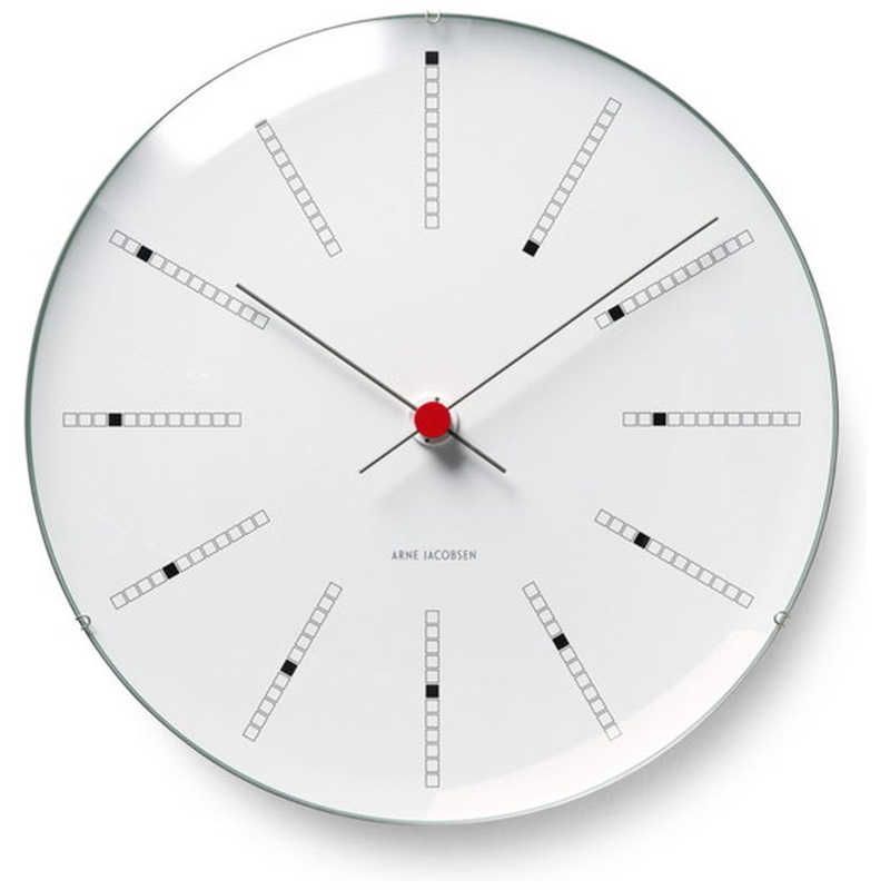 インテック 掛時計 Bankers Wall Clock 29cm white ARNE JACOBSEN アルネ ヤコブセン AJ43640