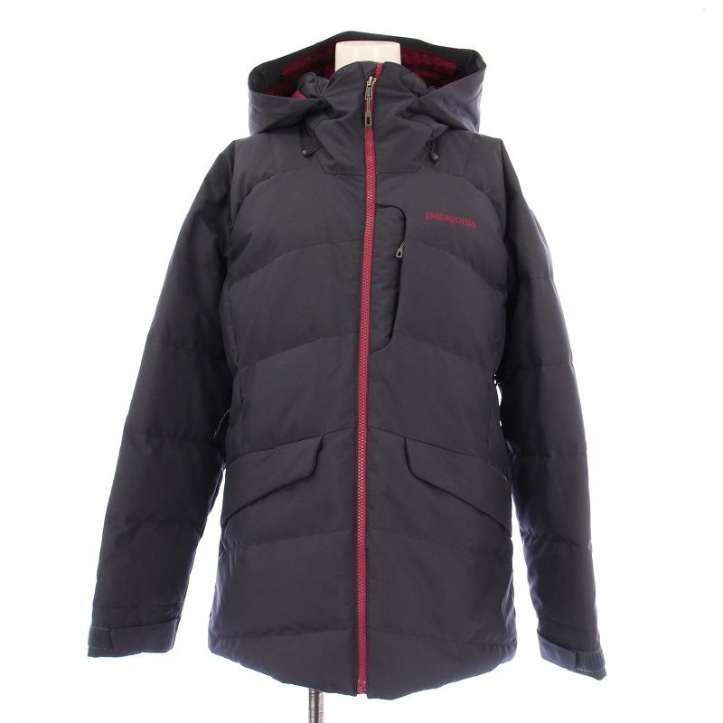 patagonia ダウンジャケット ネイビー/レッド patagonia パタゴニア ダウンジャケット ネイビー Sサイズ