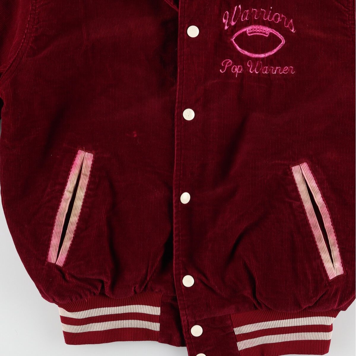 レノック RENNOC 90s 無地 コーデュロイ スタジアムジャンパー