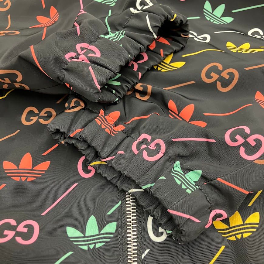 GUCCI ×adidas GG Trefoil jacket アディダス トレフォイル ジップ