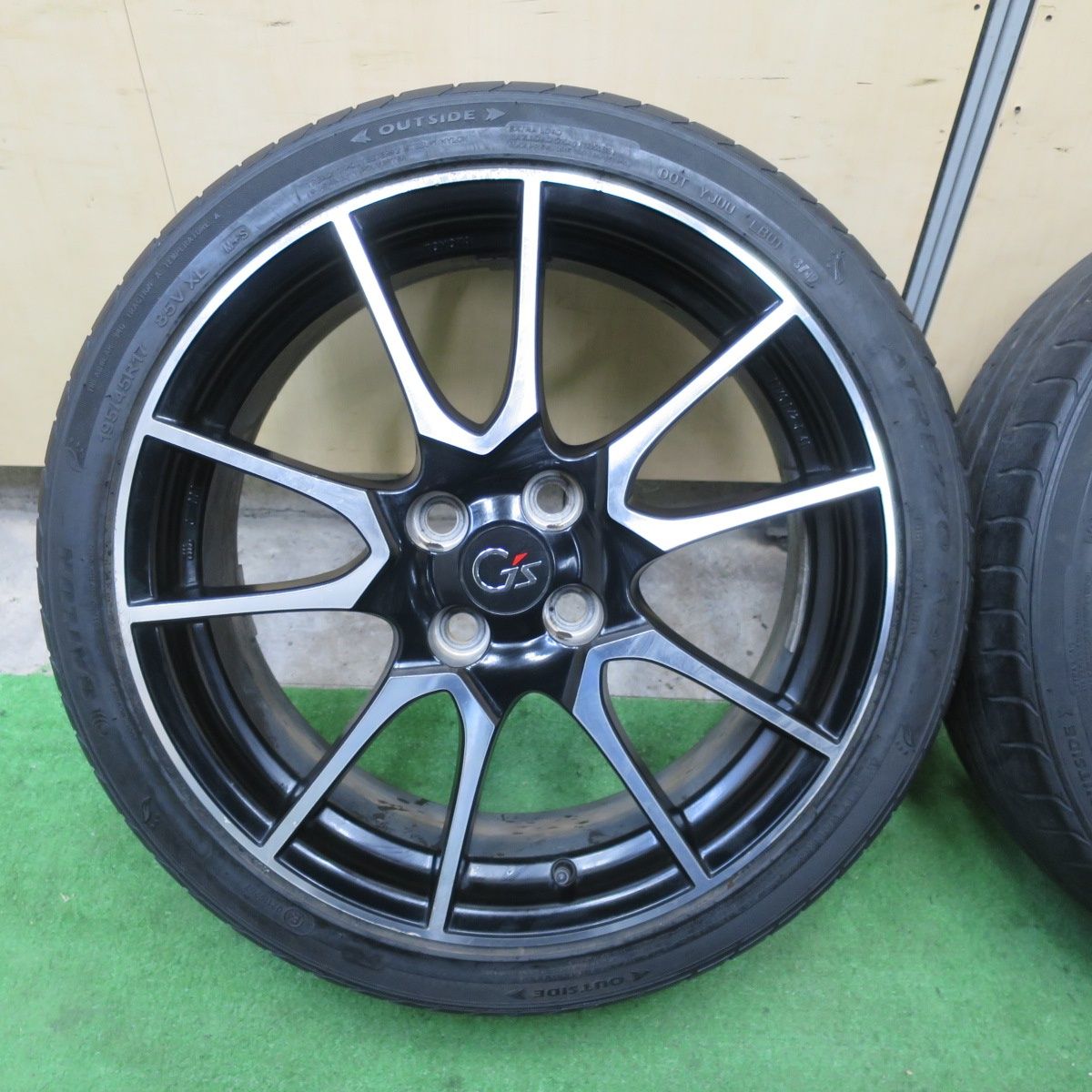 4本価格 トヨタ アクア G s 純正 195 45R17 サイルン ATREZZO SVA1 17インチ PCD100 4H 5091704TTノ