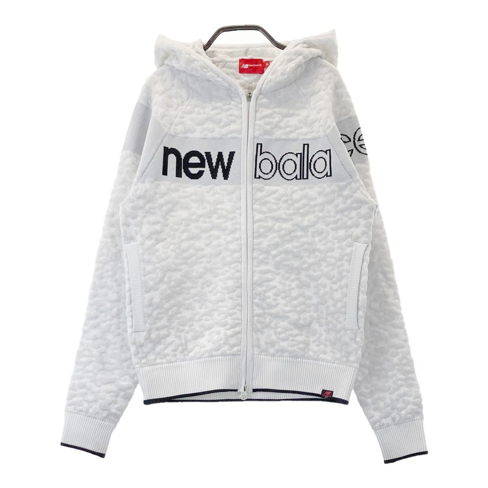 サイズ：0 NEW BALANCE GOLF ニューバランス ; フード付 ニット ジップ