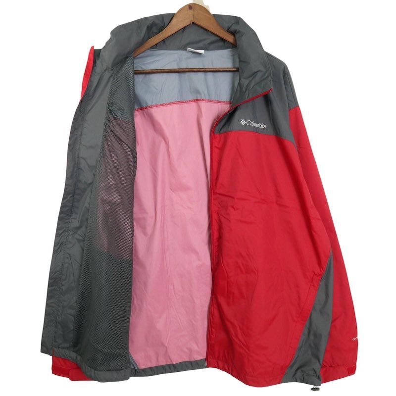 レッド×グレー系