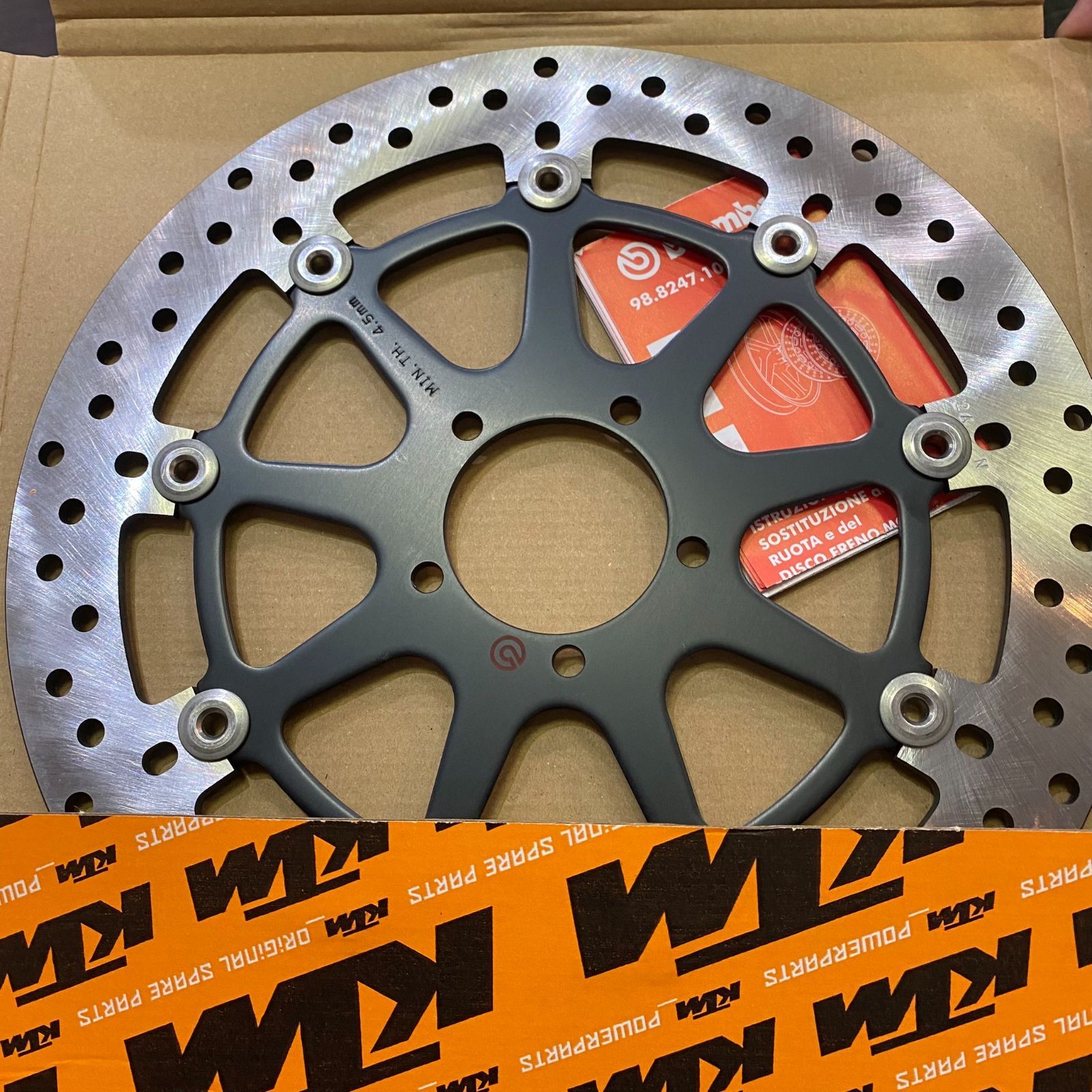 KTM BRAKE DISC D=320 | www.ishela.com.br