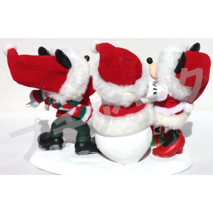 ディズニー フィギュア Department56ミッキー＆ミニー スノーマン