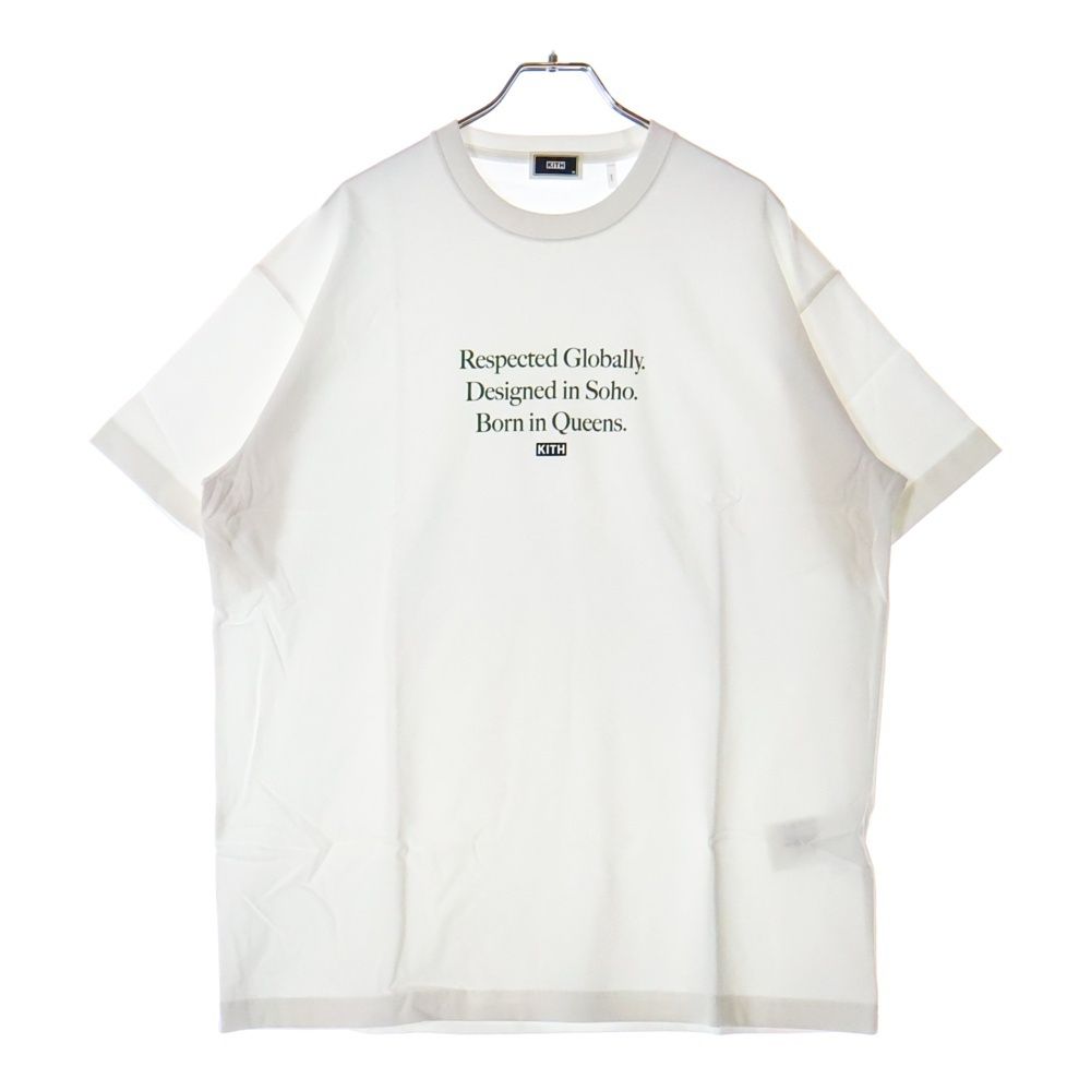 KITH (キス) RESPECTED SS TEE リスペクト ロゴプリント クルーネック 