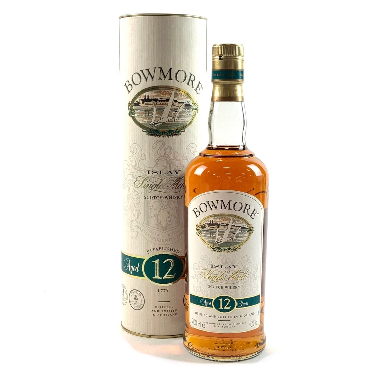 ボウモア BOWMORE 12年 旧ボトル ISLAY 700ml スコッチウイスキー シングルモルト 【古酒】 - メルカリ