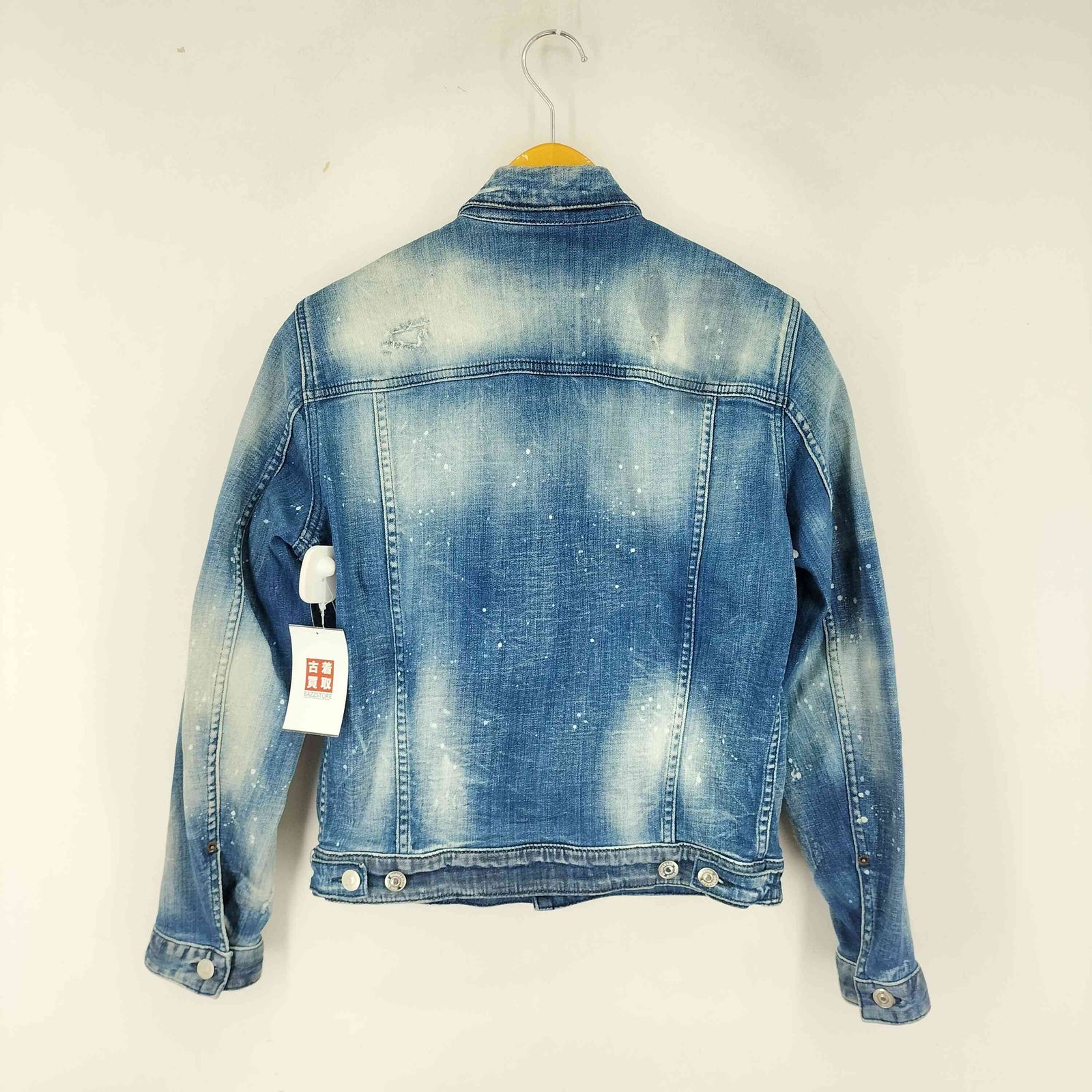 ディースクエアード DSQUARED2 21SS SPLATTER DENIM JACKET
