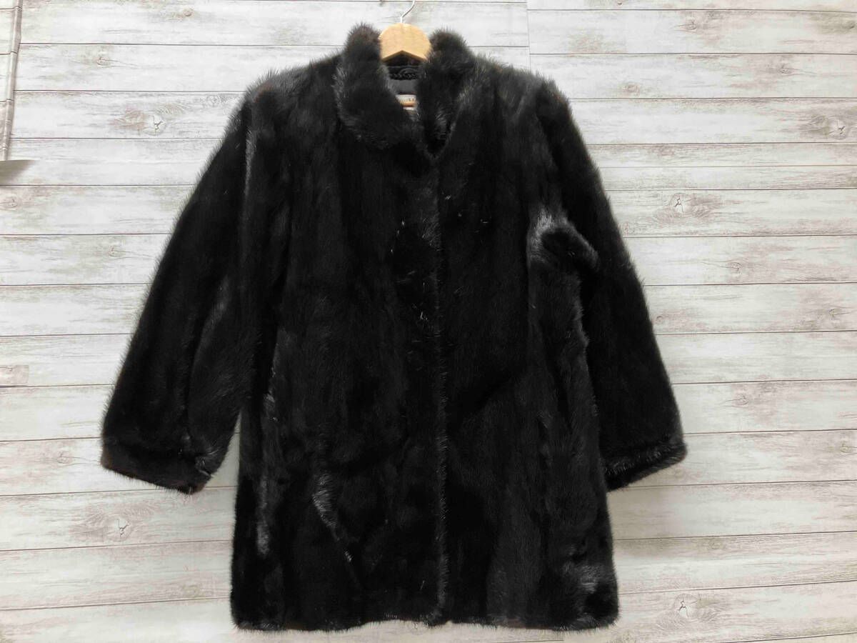HARAJUKU MOTHER ハラジュクマザー コート ミンク サイズ 15 ブラック 冬