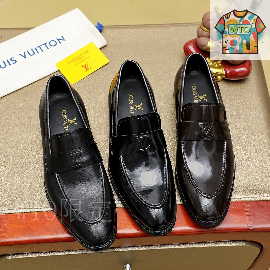 情熱福ちゃん☆ 限定品 新品未使用 ルイヴィトン レザー デッキシューズ 情熱福ちゃん様専用☆ 限定品 新品未使用 ルイヴィトン レザー