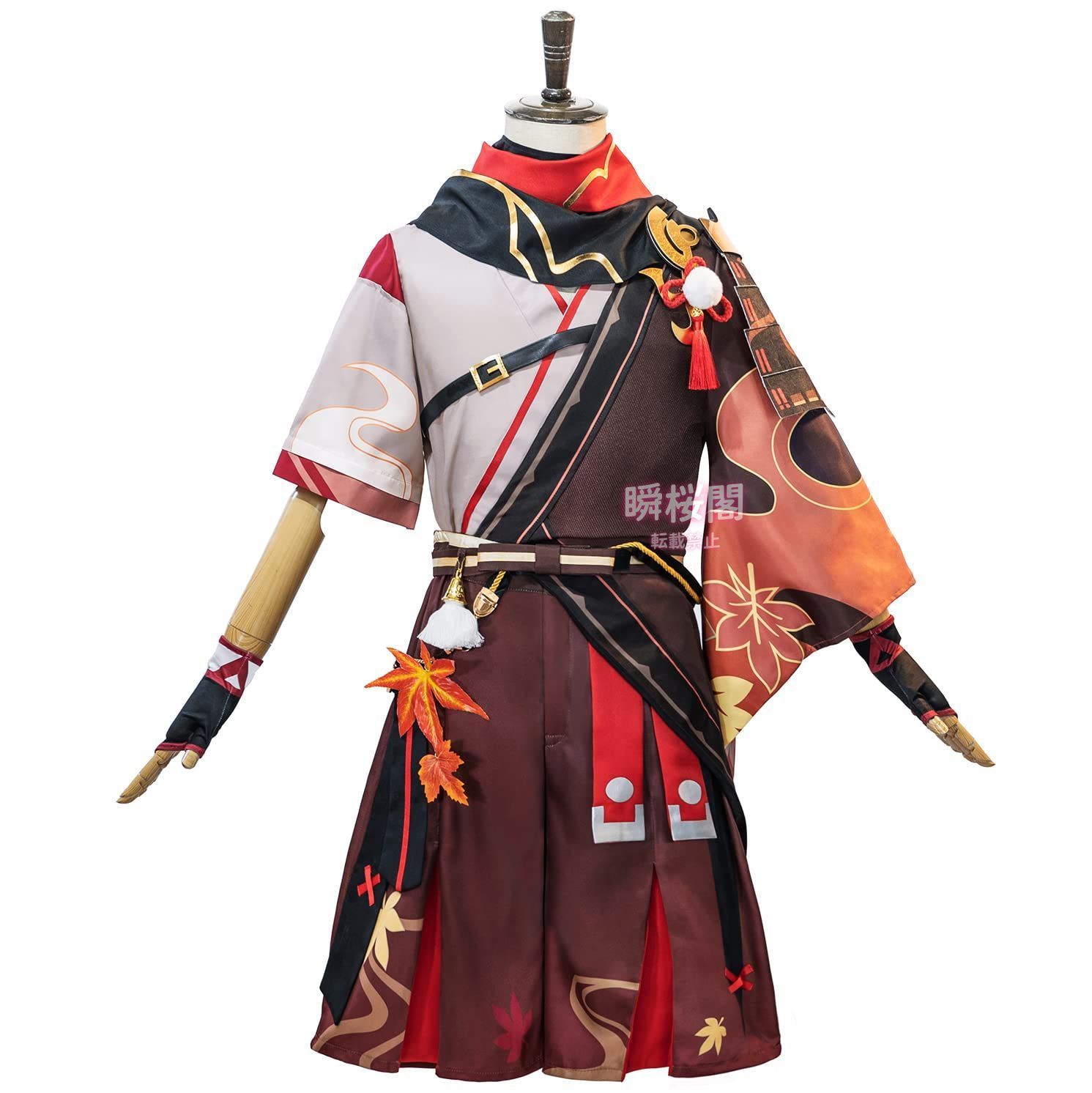 新発売 原神 コスプレ 稲妻 楓原万葉 コスプレ衣装 げんしん風