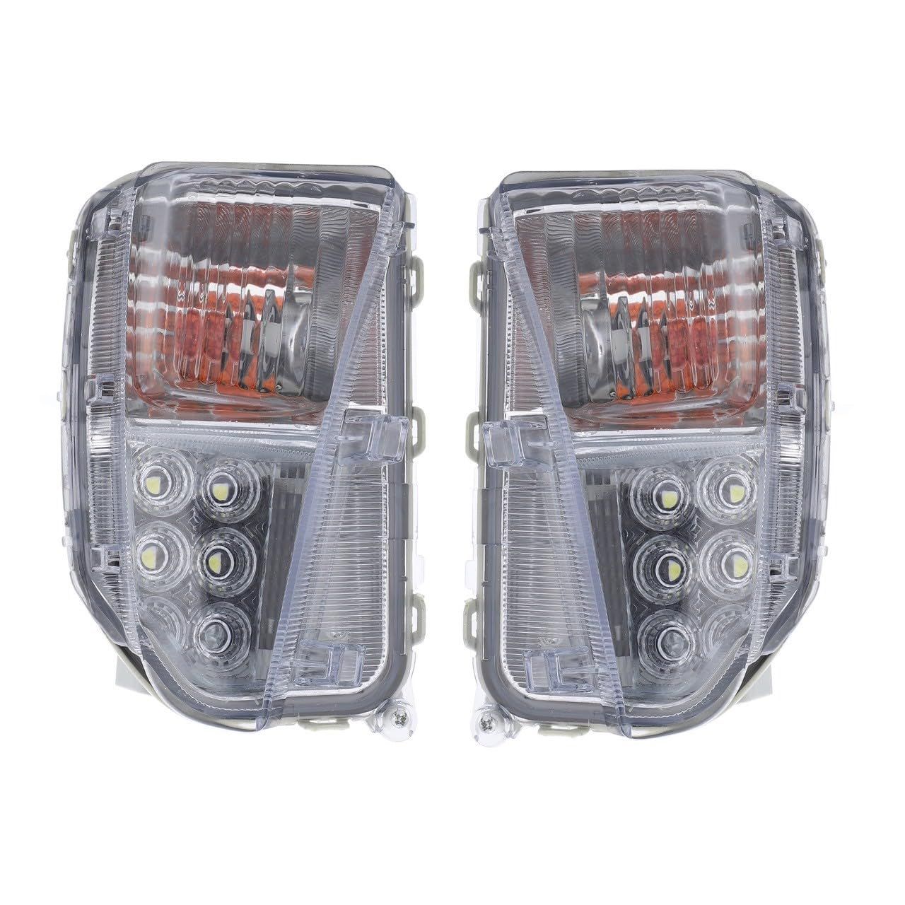 Kanoanトヨタ プリウス 用 ウインカー LED デイライト 30系 後期 TOYOTA PRIUS ZVW30 互換 社外品 汎用 交換 修理 カスタム パーツ 部品 左右セット 左右セット