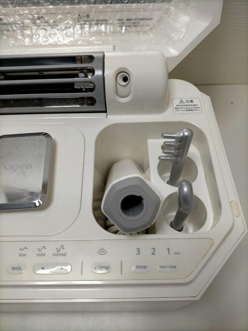 コメット電機 saqinalulucie 美容機器 美顔器 スチームケア コメット電機 【中古】saqinalulucie 美容機器 美顔器 スチームケア