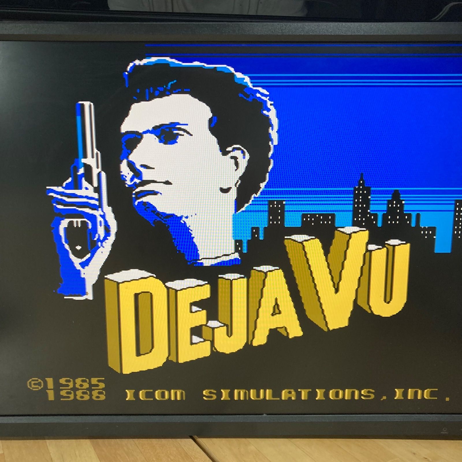 デイジャブ　ファミコンソフト FC】ケムコ Deja Vu ディジャブ 箱・説明書あり ファミコン