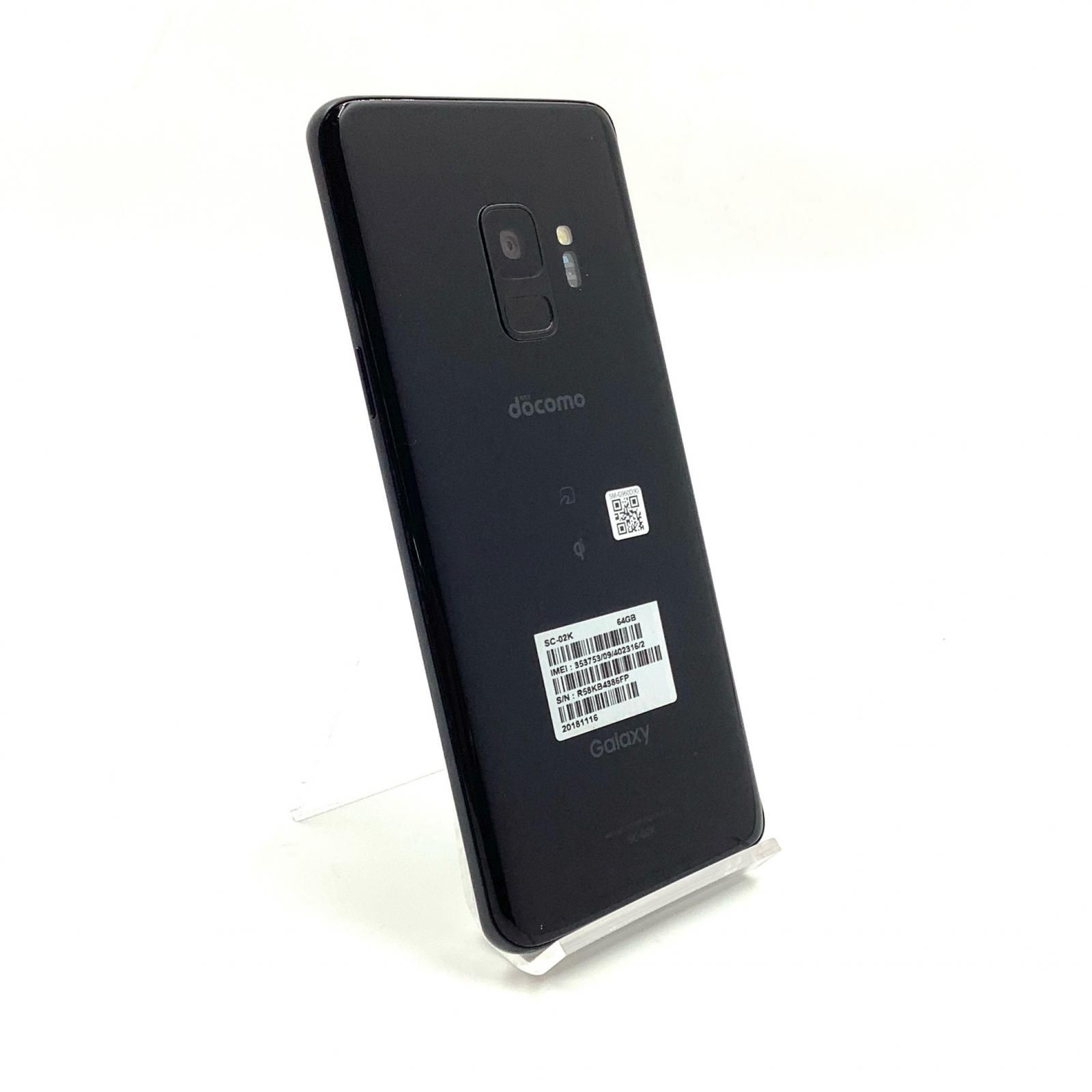 SIMフリー Galaxy S9+ 64GB ミッドナイトブラック 電池良好 Galaxy S9+