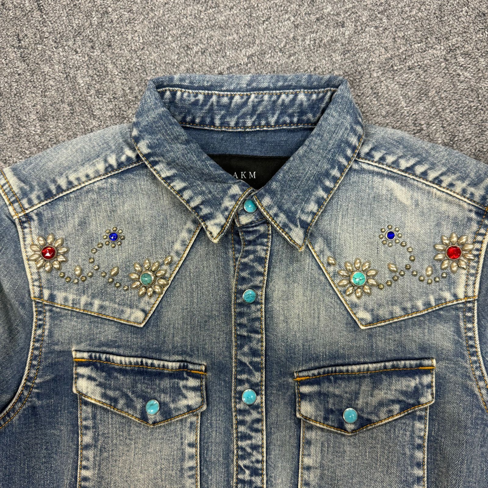 定価78840円 AKM ×HTC STUDS WESTERN スタッズ ウエスタン