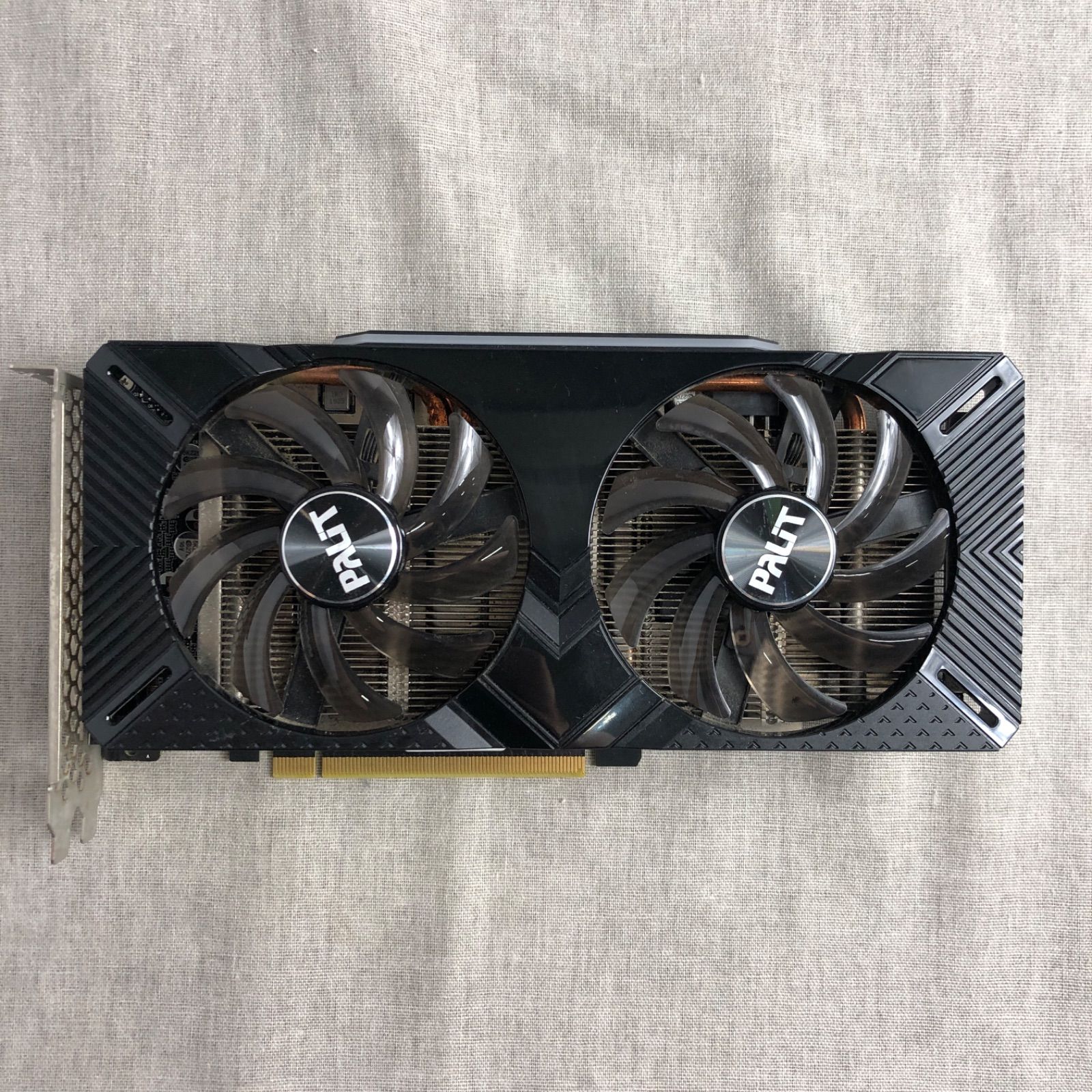 ◆ジャンク品◆グラフィックボード Palit GeForce GTX 1660 Ti Dual OC 6G GDDR6/GPU_JUNK_M230419