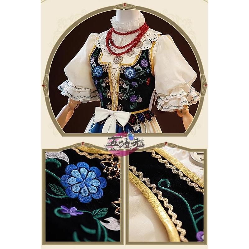 第五人格 調香師 鳩のジュディス 三分妄想製 コスプレ衣装 高級感フルセット新品 三分妄想 第五人格 IdentityV 調香師 コスプレ 限定UR衣装 鳩の