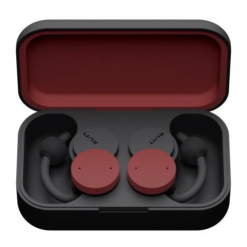 nwm DOTS オープンイヤー型 完全ワイヤレス耳スピーカー バーガンディーレッド