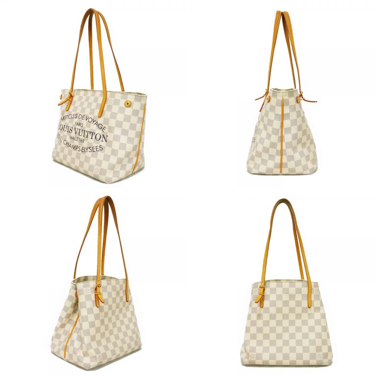 ルイヴィトン LOUIS VUITTON ダミエ アズール カバ PM トートバッグ ...