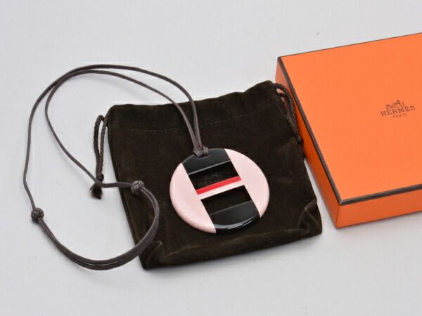 人気の新作 エルメス HERMES ペンダント/ネックレス バッファローホーン 革 その他