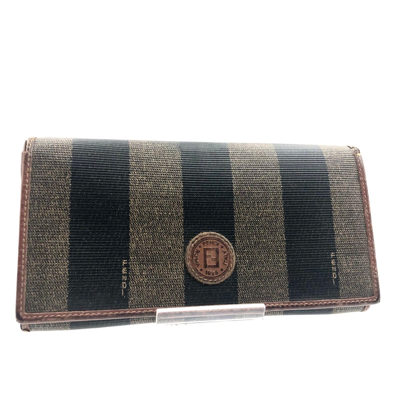 FENDI  札入れ  コーティングキャンバス グリーン系 FENDI 札入れ コーティングキャンバス グリーン系
