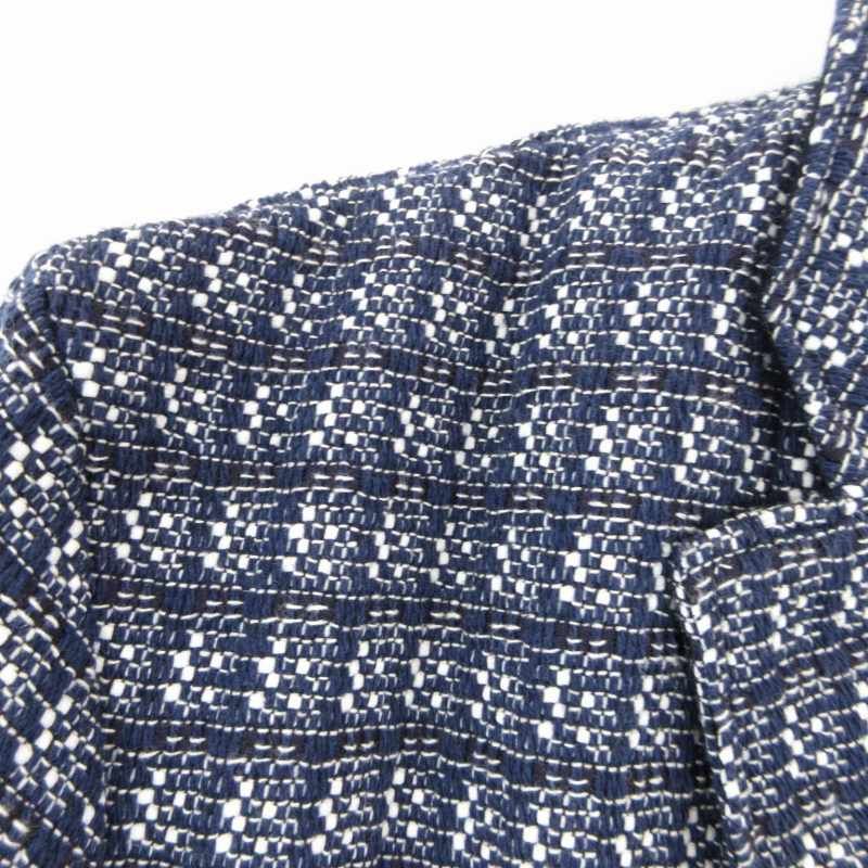美品✨バッファローボブス サマーツイード テーラードジャケット 切り替え 2 美品✨バッファローボブス サマーツイード テーラードジャケット