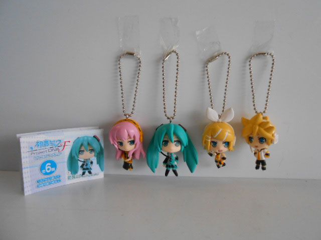 ♯Krb07ET 初音ミクProjectDIVA Fマスコットフィギュア1弾4種