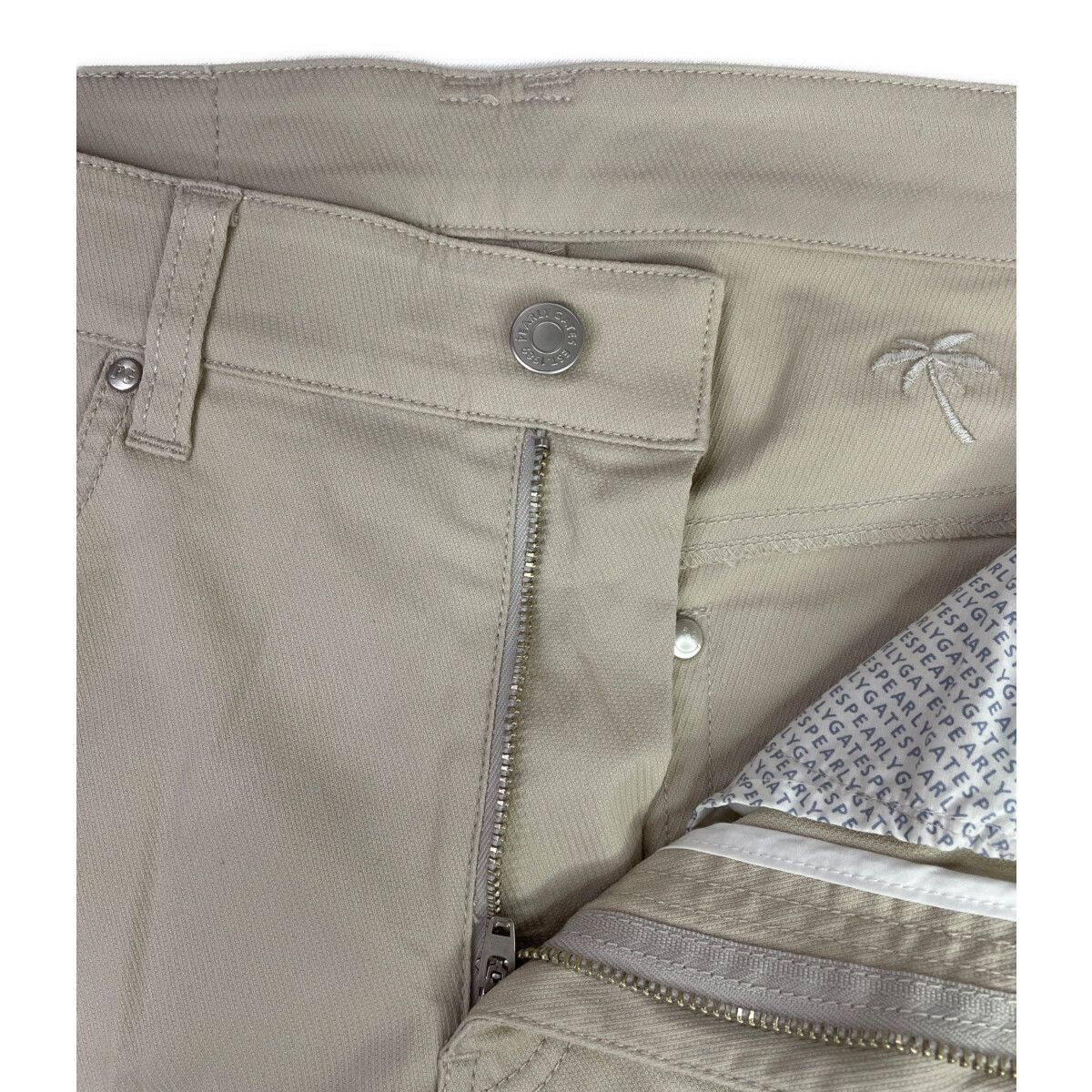 中古 メンズ パーリーゲイツ PEARLY GATES パンツ 4(M) ライトベージュ
