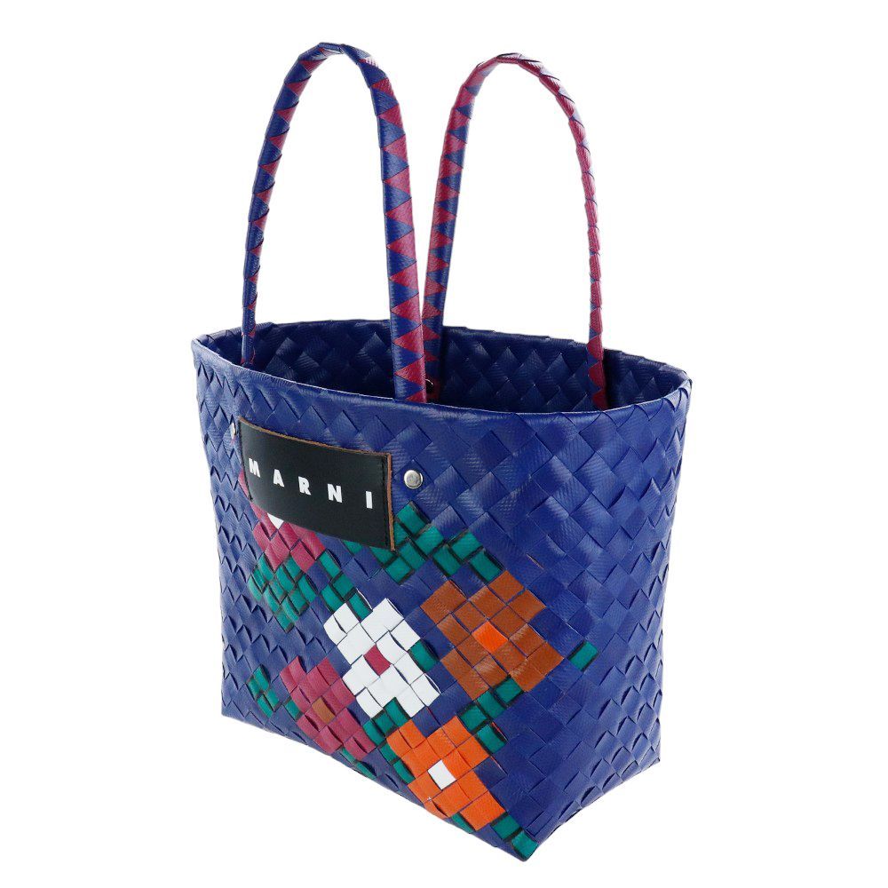 マルニ バッグ MARNI ボラバスケット フラワー柄 ピクニック