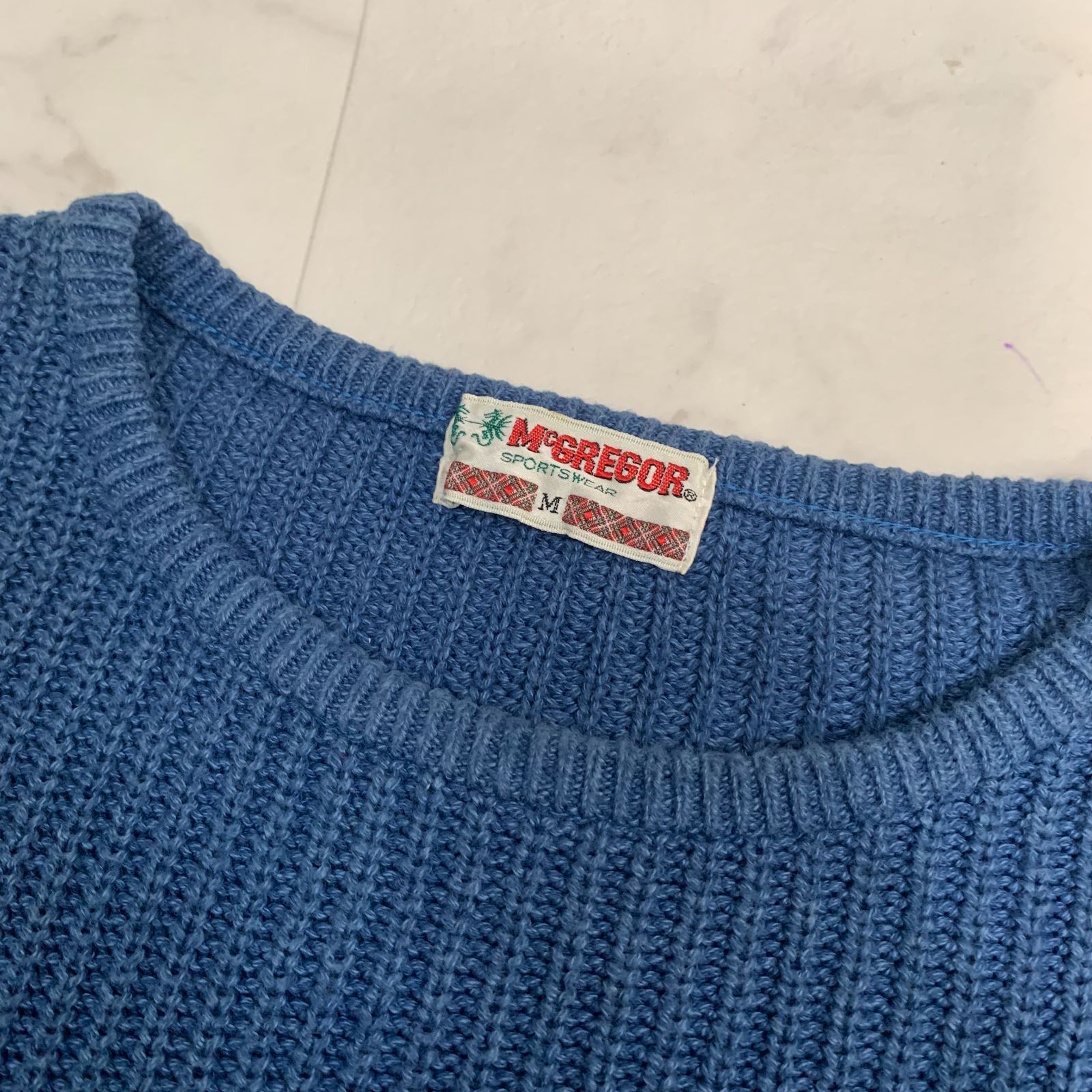 美品】McGREGOR マックレガー ヴィンテージ ニット セーター ポイント