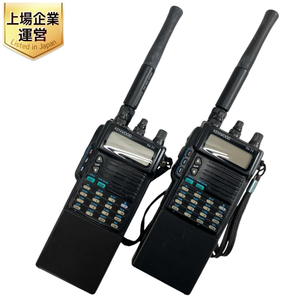 KENWOOD TH-77 無線機 トランシーバー 一部ジャンク KENWOOD TH-77 無線機 トランシーバー 一部ジャンク