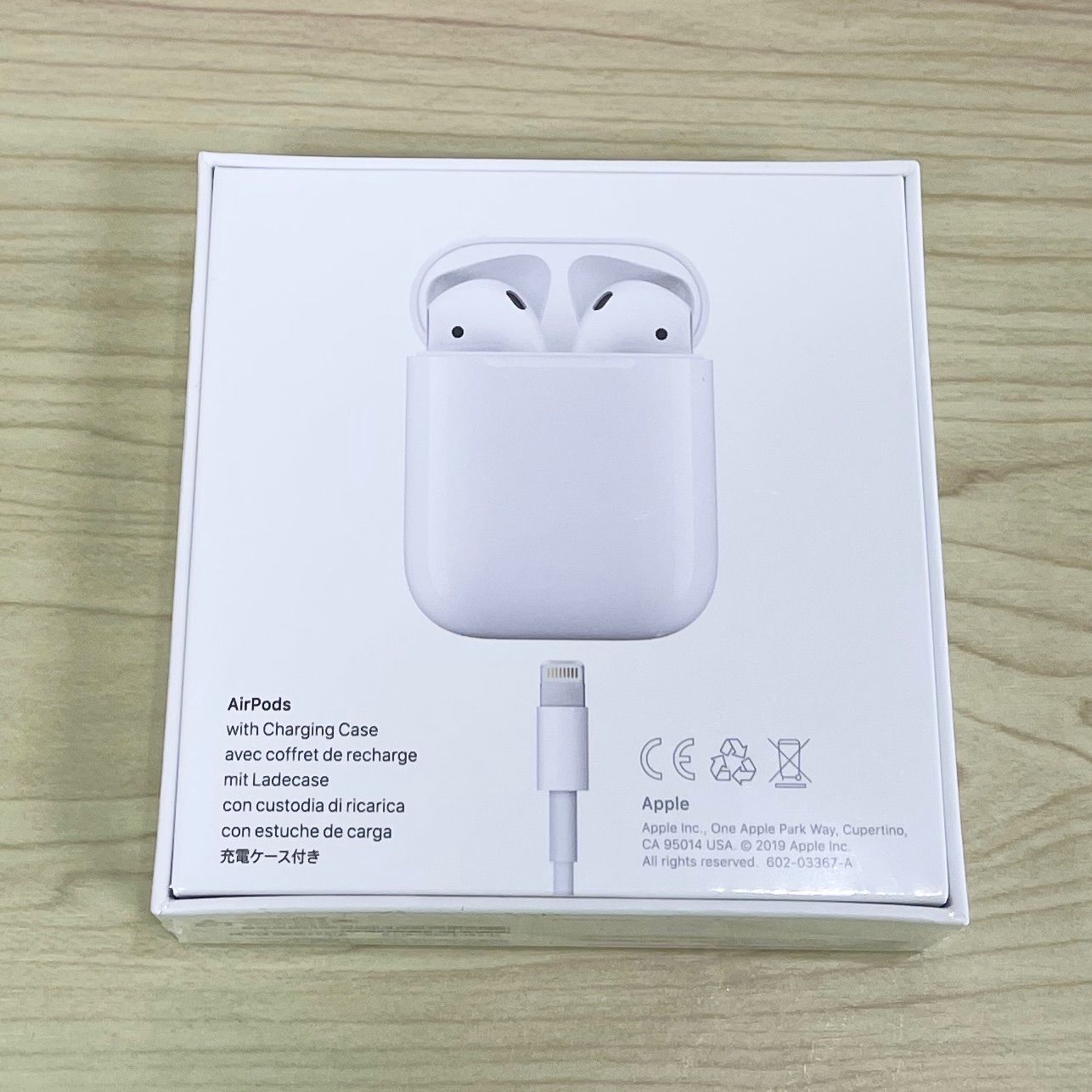 新品未開封】Apple AirPods 第2世代 正規品 本体 10450 - メルカリ