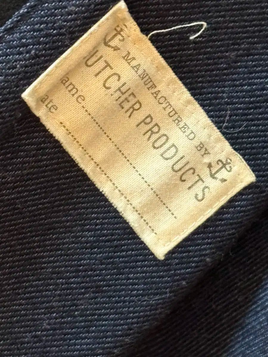 atlastco oild jacket black 40 Atlast&co ダブルメルトンコサック 38