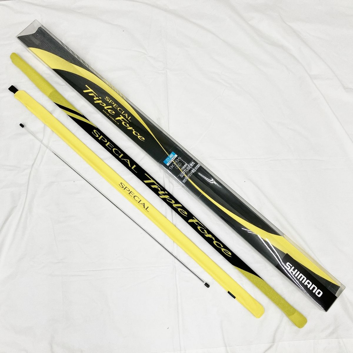 極美品 SHIMANO SPECIAL トリプルフォース 急瀬 90-95 ZL 釣具