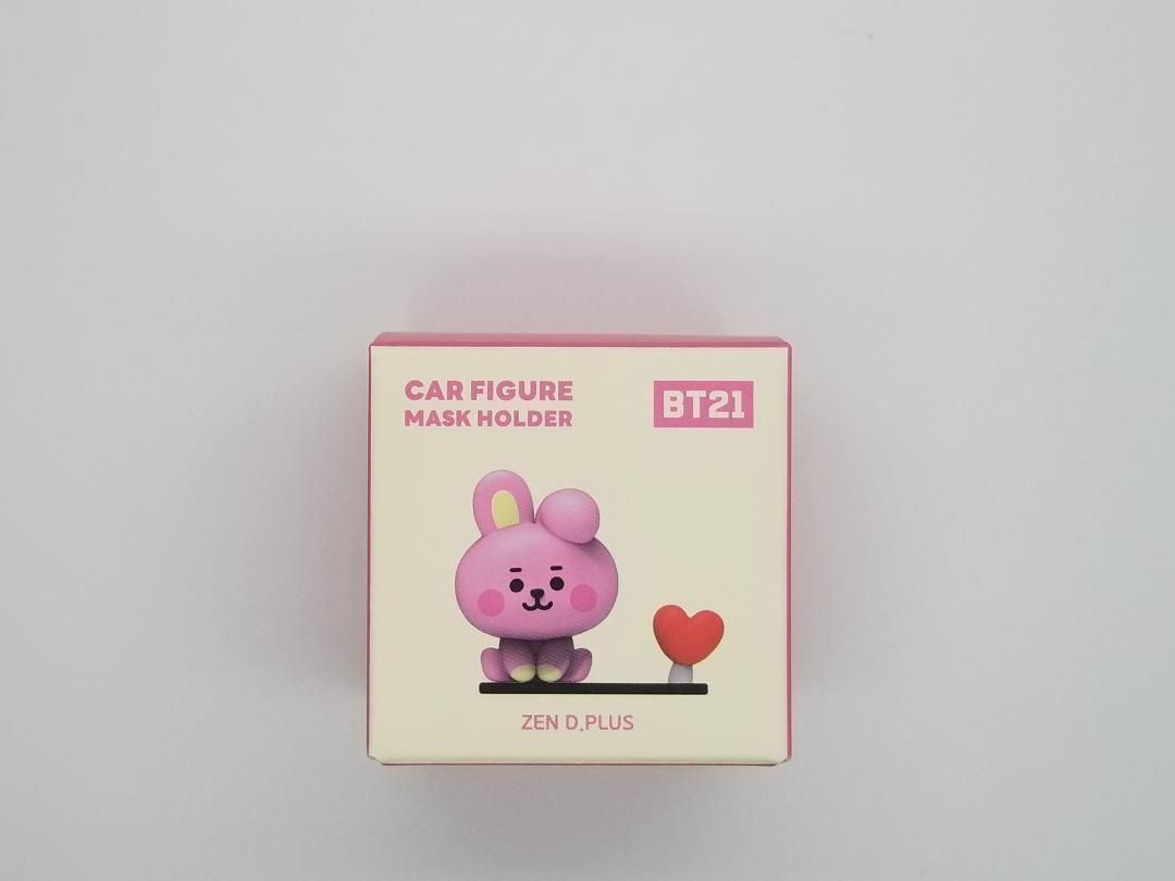 BT21 BTS マスクホルダー カーフィギュア COOKY - 價性比(カソンビ